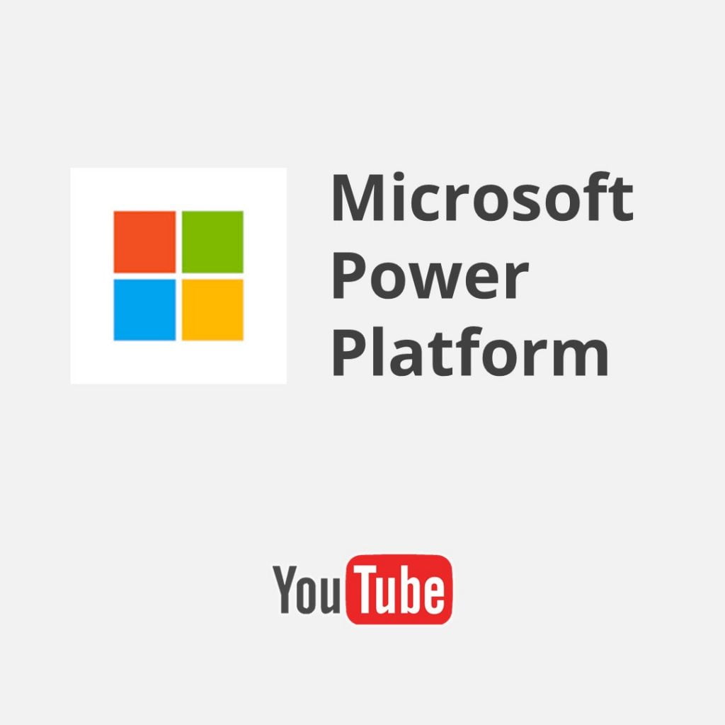Microsoft Power Platform YouTube Channel