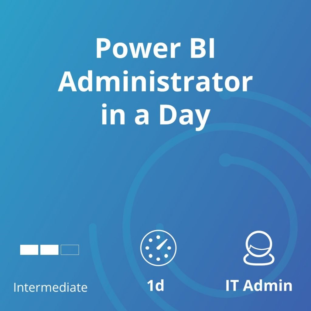 Power BI Administrator in a Day